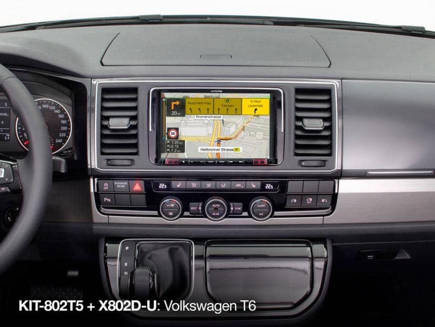 Alpine X802D-T6 2DIN soitin Volkswagen T6