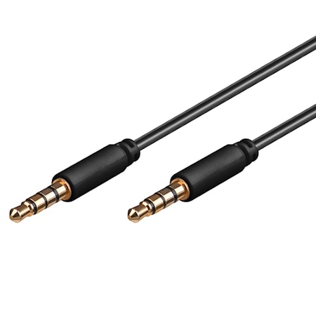 Champion 3,5mm Audiokaapeli 2,0m Musta