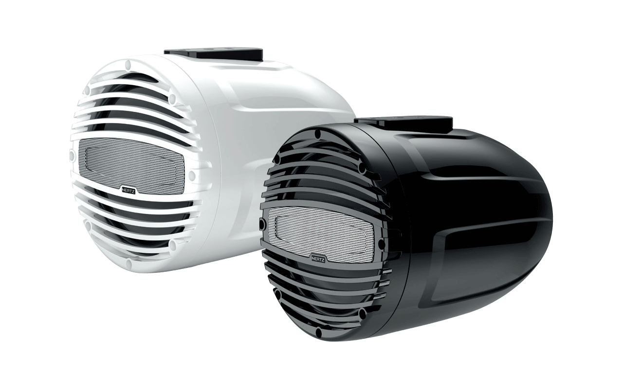 Hertz HTX8M-FL-C koteloitu 2-tie venekaiutin, charcoal