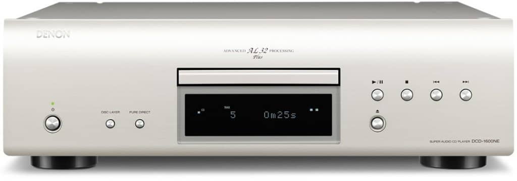 Denon DCD-1600NE CD-soitin (hopea)