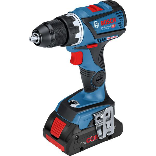 Bosch GSR 18V-60 C Porakone-ruuvinväännin sis. akun ja laturin