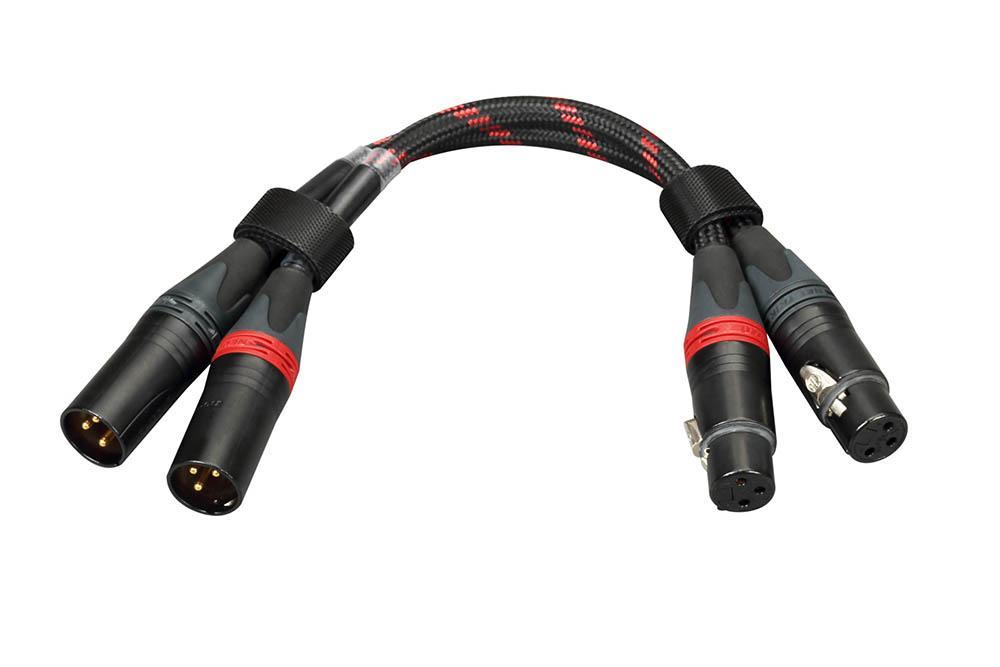 XLR-kaapelit, 25cm, Topping TCX1-25