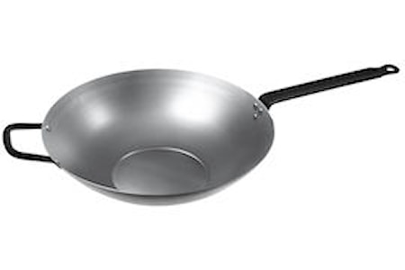 Wokki Ø 34 cm, tasainen pohja 6,4 L
