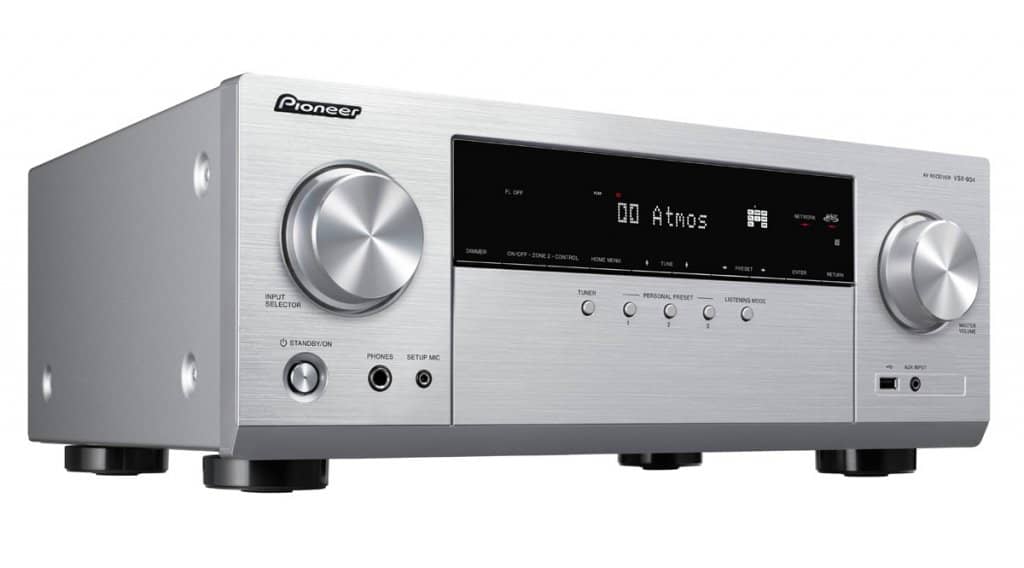 Pioneer VSX-934 7.2 kotiteatterivahvistin, hopea