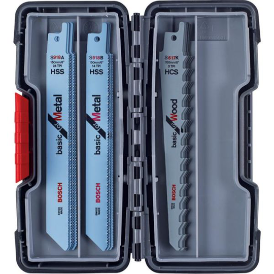 Bosch 2607010901 Puukkosahanteräsarja 15 osaa