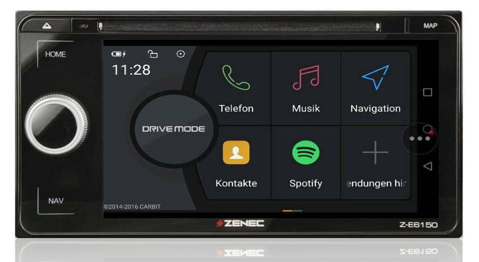 Zenec Z-E6150 multimedia soitin Toyota