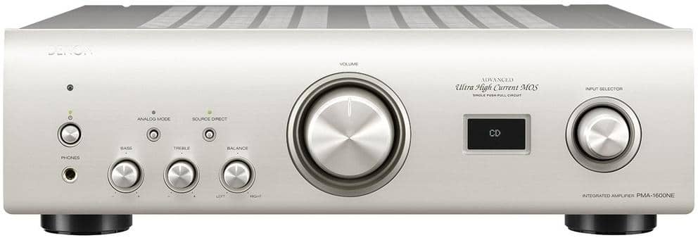 Denon PMA-1600NE stereovahvistin, hopea
