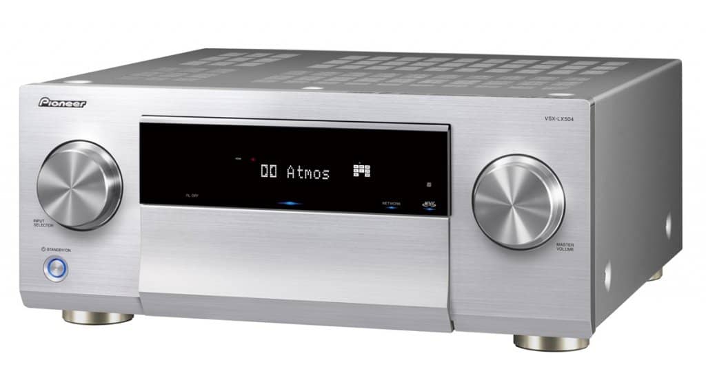 Pioneer VSX-LX504 9.2 kotiteatterivahvistin, hopea