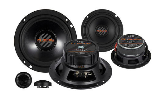 Musway ML6.3A 6.5" 3-tie erillissarja, aktiivinen