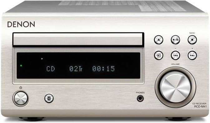 Denon RCD-M41 mikrosarja (hopea)