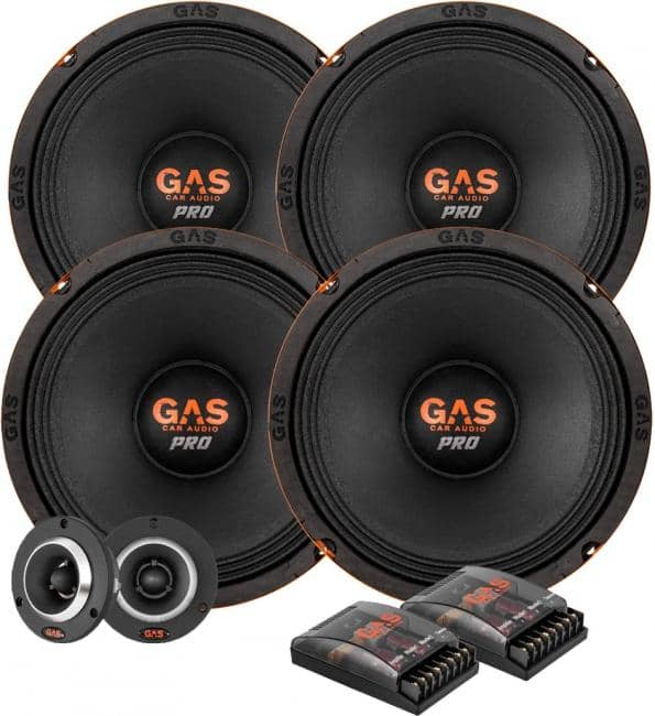 GAS SPL 848414 8" erillissarja tuplamideillä