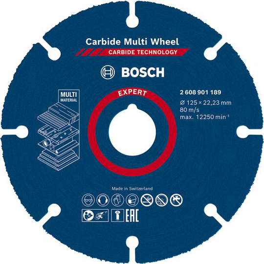 Bosch Expert Carbide Multi Wheel Katkaisulaikka 125 mm