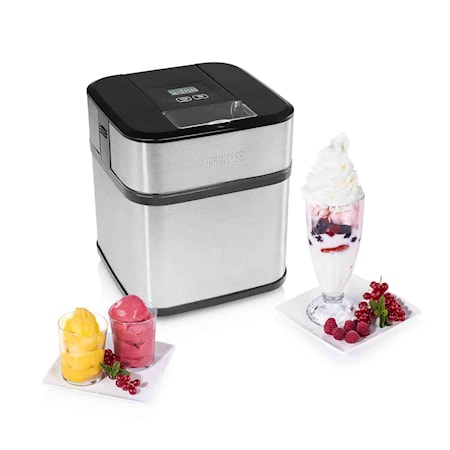 Jäätelökone Ruostumaton 1,5L LCD