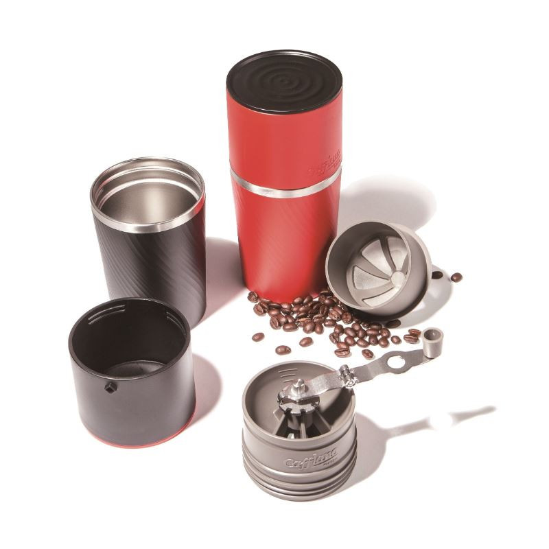 Cafflano Klassic All-In-One kahvinkeitin, punainen