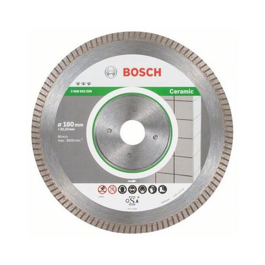 Bosch Best for Ceramic Extraclean Turbo Timanttikatkaisulaikka 180x22,23mm