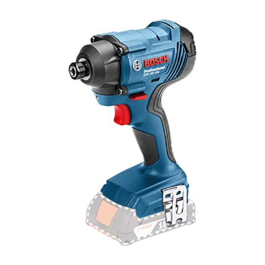 Bosch GDR 18V-160 Iskevä ruuvinväännin ilman akkua ja laturia