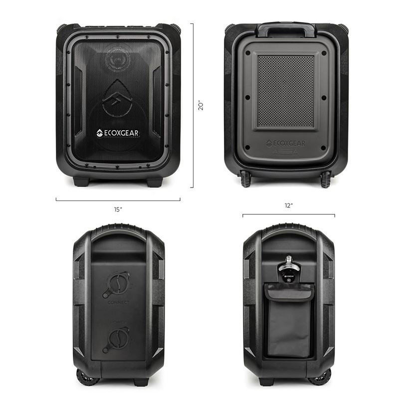 ECOXGEAR EcoBoulder+ vesitiivis bluetooth kaiutin, 100W