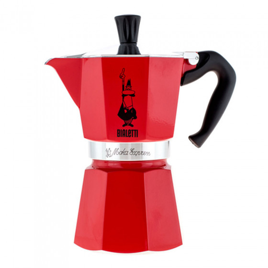 Mutteripannu Bialetti "Moka Express 6-cup Red"