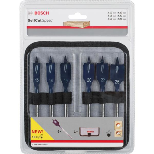 Bosch Self Cut Speed 2608595425 Lattaporanteräsarja