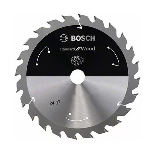 Bosch Standard for Wood Sahanterä 136x1,5x15,875 mm, 24T 136x1,5x15,875 mm, 24T