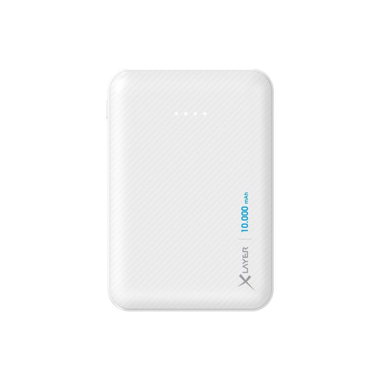 Xlayer Micro 10000mAh Carbon White virtapankki