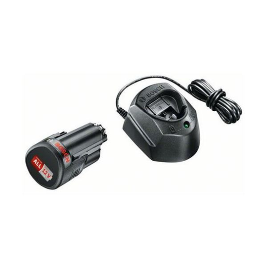 Bosch DIY GAL 1210 CV + 1,5Ah Latauspaketti 1,5 Ah akulla ja laturilla