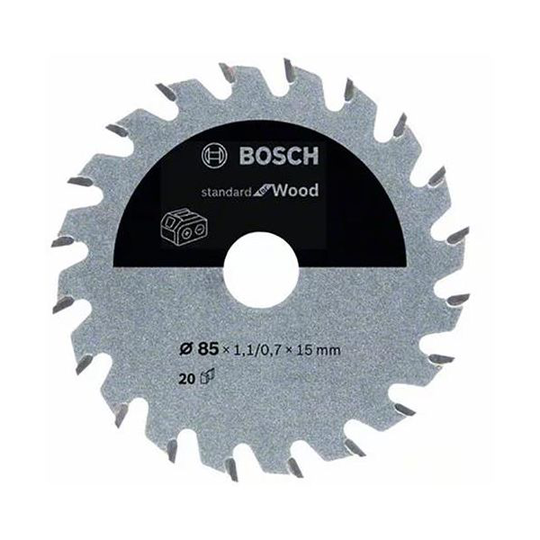 Bosch Standard for Wood Sahanterä 85×1,1×15 mm, 20T
