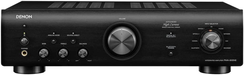 Denon PMA-600NE integoitu stereovahvistin, musta