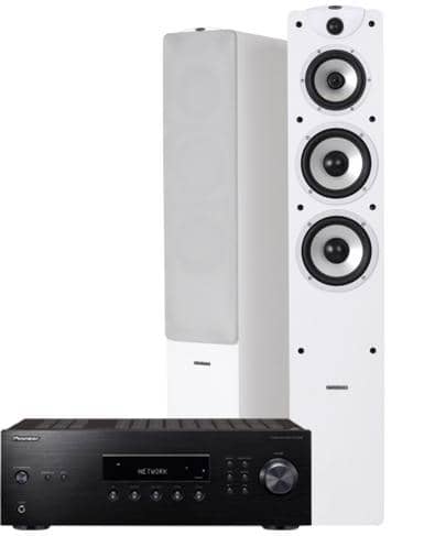 Dynavoice Magic F-7 EX + Pioneer SX-N30AE stereopaketti