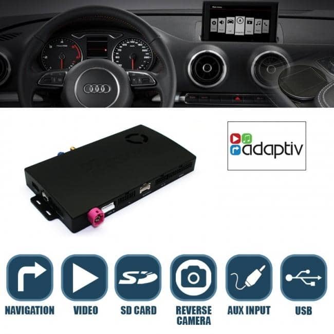 Connects2 Adaptiv Audi A3 navigointimoduuli