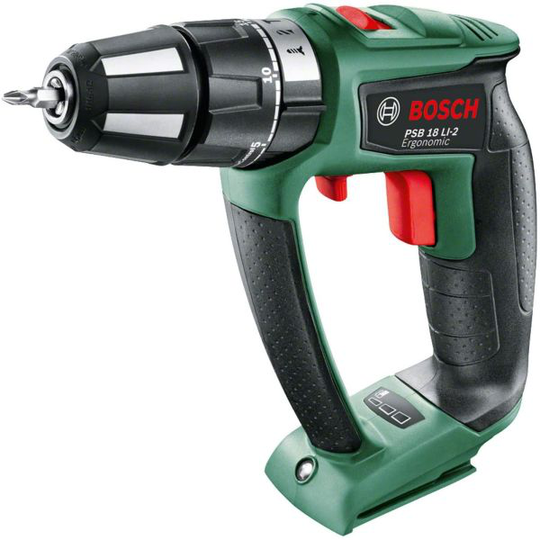 Bosch DIY PSB 18 LI-2 ERGO Iskuporakone ilman akkua ja laturia