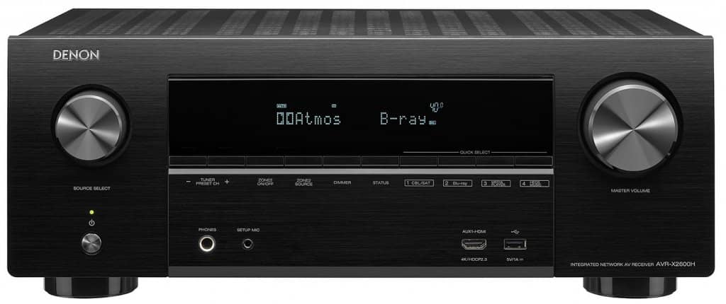 Denon AVR-X2600H 7.2 kotiteatterivahvistin