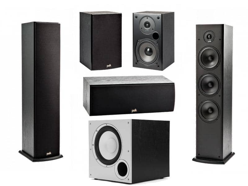 Polk Audio T 5.1 -kaiutinsarja