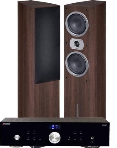 Heco Victa Prime 502 + Advance Acoustics X-i50BT stereopaketti, espresso