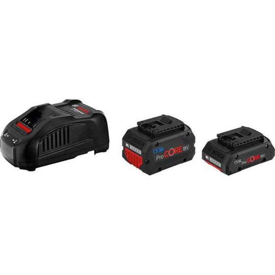 Bosch ProCORE 18V 1X4,0 AH / 1X5,5 AH Latauspaketti 4.0Ah + 5.5Ah ja laturi