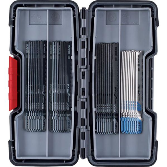 Bosch 2607010904 Pistosahanteräsarja 40 osaa