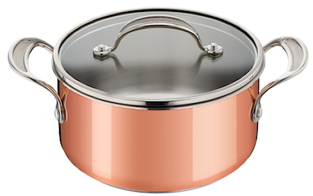 Jamie Oliver Premium Copper Kattila 20 cm + kansi