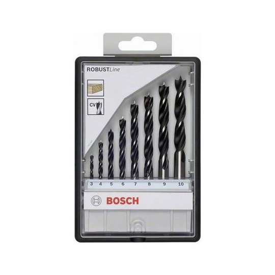 Bosch 2607010533 Robust Line Puukierukkaporanteräsarja 8 osaa