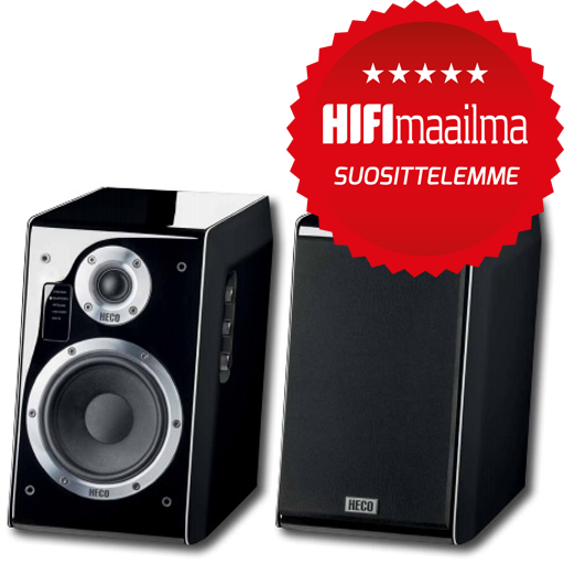 Heco Ascada 2.0 BTX bluetooth-aktiivikaiutin, piano musta, pari