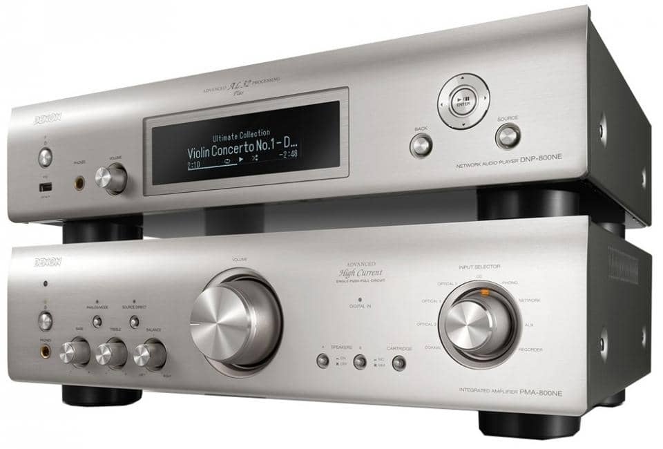 Denon PMA-800 + DNP800 paketti, hopea
