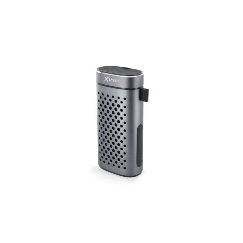 XLayer Powerbank PLUS Speaker space grey 4000 mAh