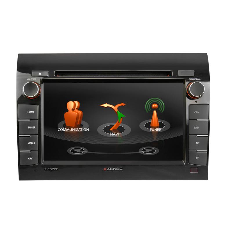 Zenec Z-E3726 multimediasoitin Fiat