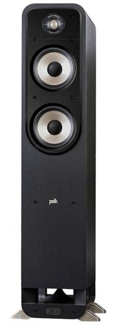 Polk Audio Signature S55E lattiakaiutin, musta, kpl