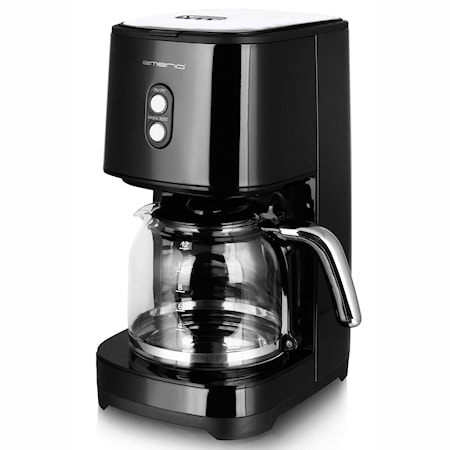 Emerio Kahvinkeitin Retro Musta 1,5l 900W