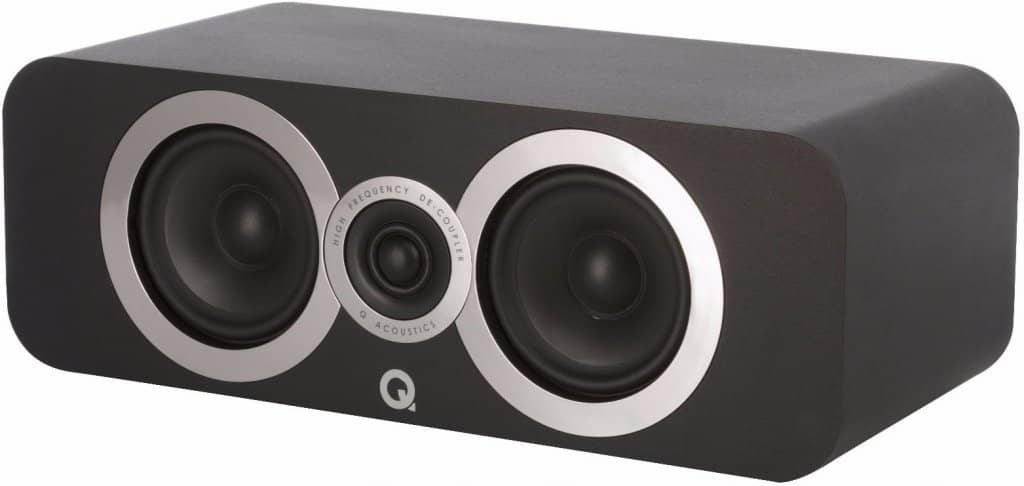 Q-Acoustics 3090Ci keskikaiutin, musta, kpl