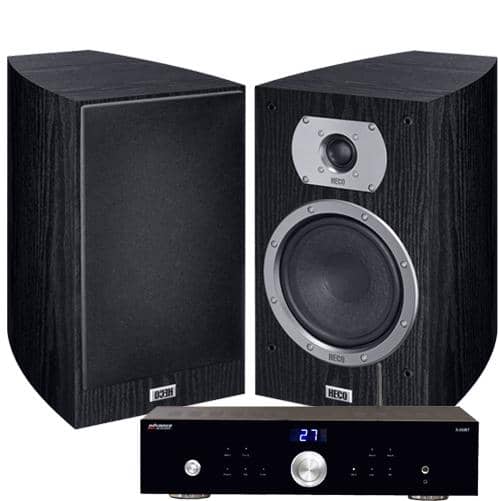Heco Victa Prime 302 + Advance Acoustics X-i50BT stereopaketti, musta