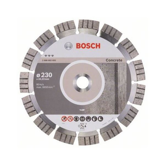 Bosch Best for Concrete Timanttikatkaisulaikka 230x22,23mm
