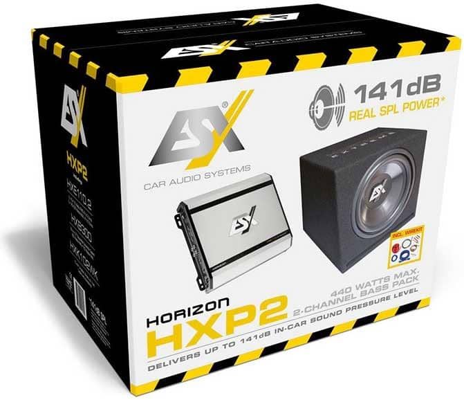 ESX Audio HXP2 12" subwooferpaketti