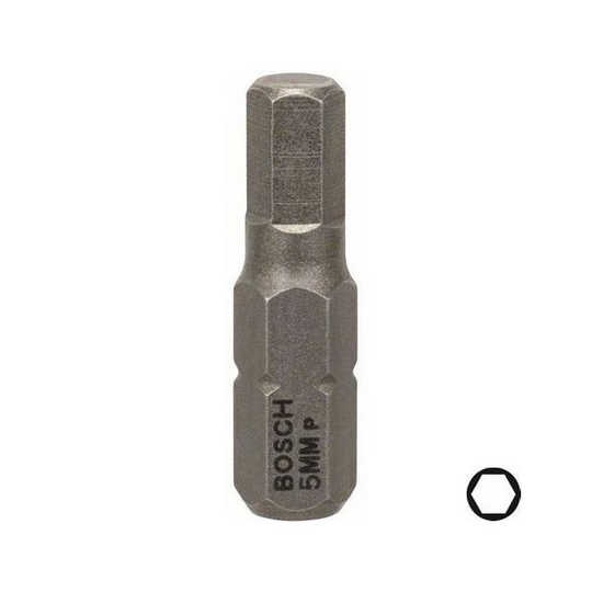 Bosch HEX Ruuvikärjet HEX5 3 kpl 25 mm