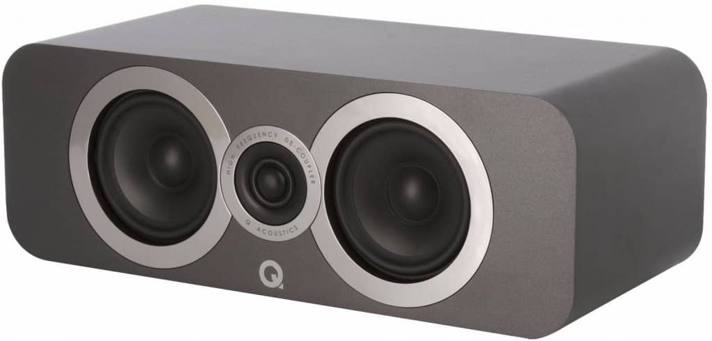 Q-Acoustics 3090Ci keskikaiutin, grafiitti, kpl